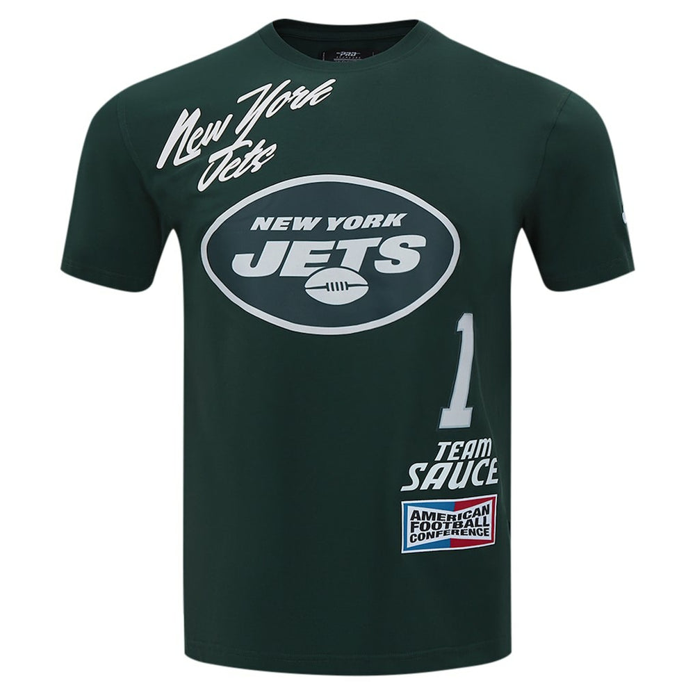 New York Jets Ahmad Sauce Gardner  Pro Standard Fast Lane Name & Number Player T-Shirt | NFL Discount