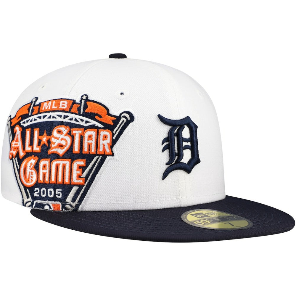 Detroit Tigers New Era Major Sidepatch 59FIFTY Fitted Hat - MLB Hats