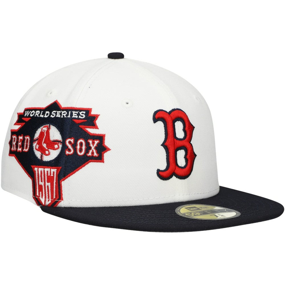 Boston Red Sox New Era Major Sidepatch 59FIFTY Fitted Hat - MLB Hats