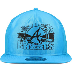 Atlanta Braves New Era Neon Golfer Snapback Hat - MLB Hats