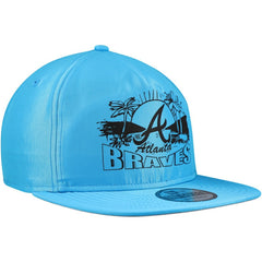 Atlanta Braves New Era Neon Golfer Snapback Hat - MLB Hats
