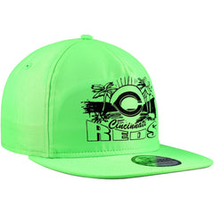 Cincinnati Reds New Era Neon Golfer Snapback Hat - MLB Hats