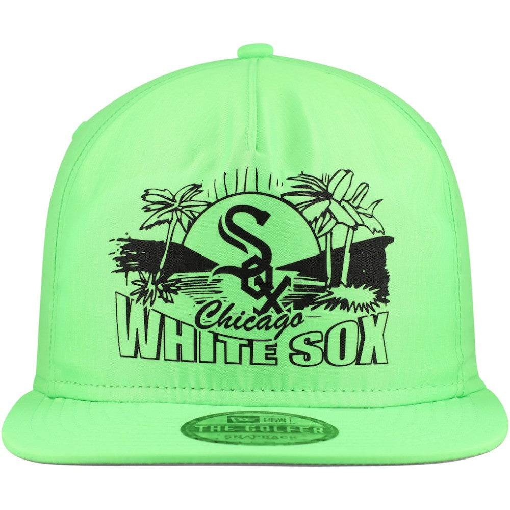 Chicago White Sox New Era Neon Golfer Snapback Hat - MLB Hats