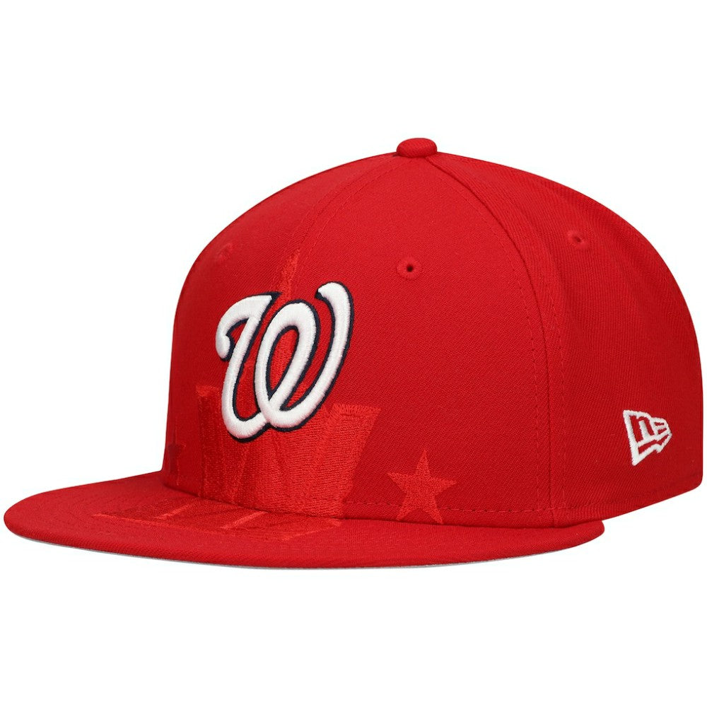 Washington Nationals New Era Shadow Logo 59FIFTY Fitted Hat - MLB Hats