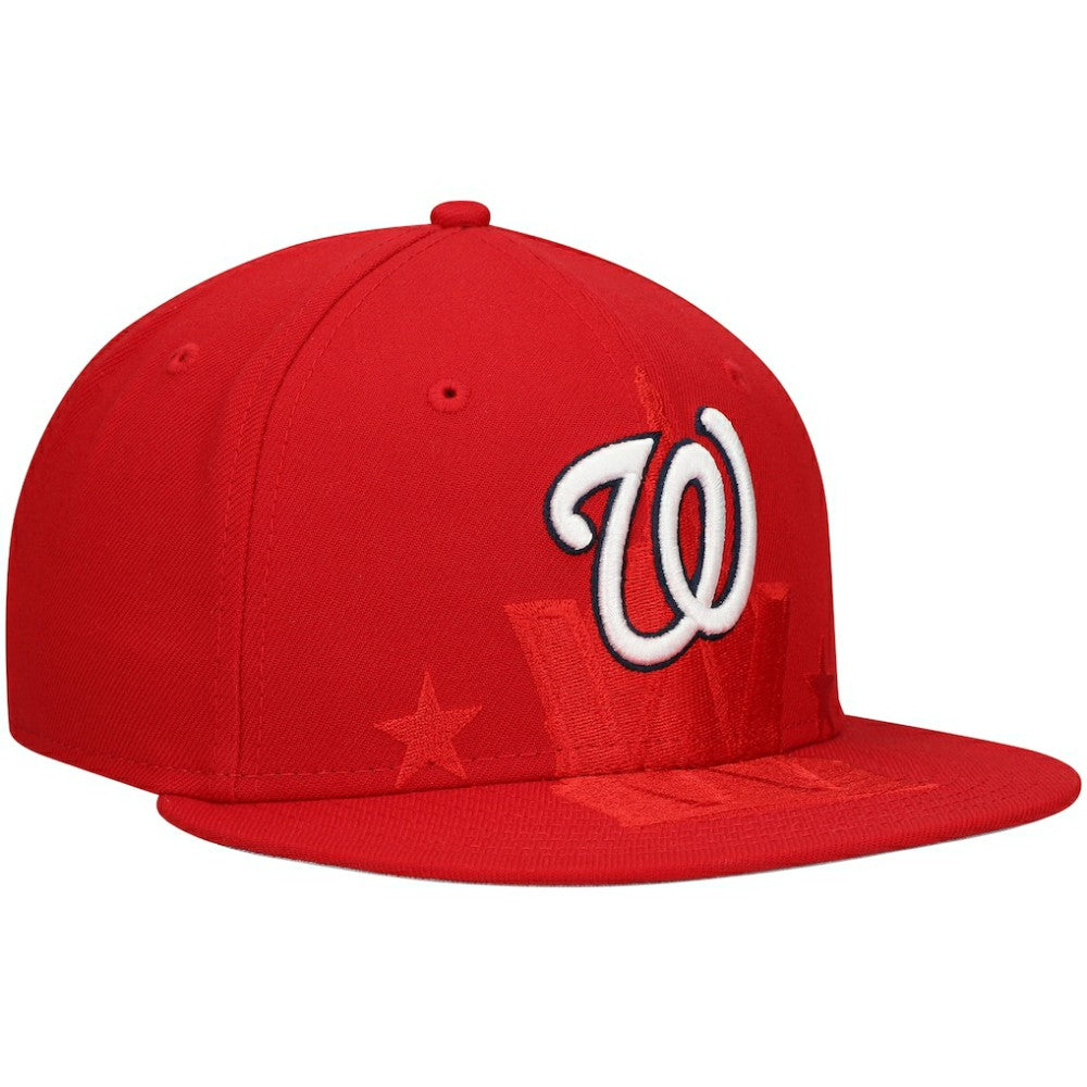 Washington Nationals New Era Shadow Logo 59FIFTY Fitted Hat - MLB Hats