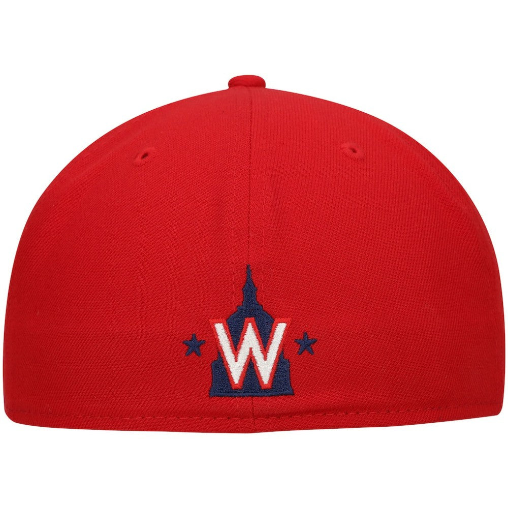 Washington Nationals New Era Shadow Logo 59FIFTY Fitted Hat - MLB Hats