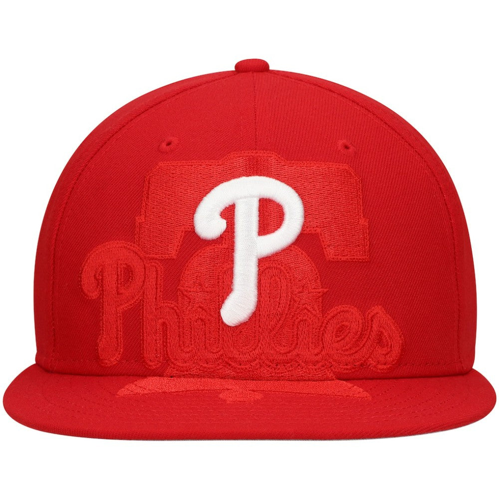 Philadelphia Phillies New Era Shadow Logo 59FIFTY Fitted Hat - MLB Hats
