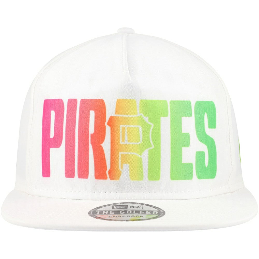 Pittsburgh Pirates New Era Spring Spectrum Golfer Snapback Hat - MLB Hats