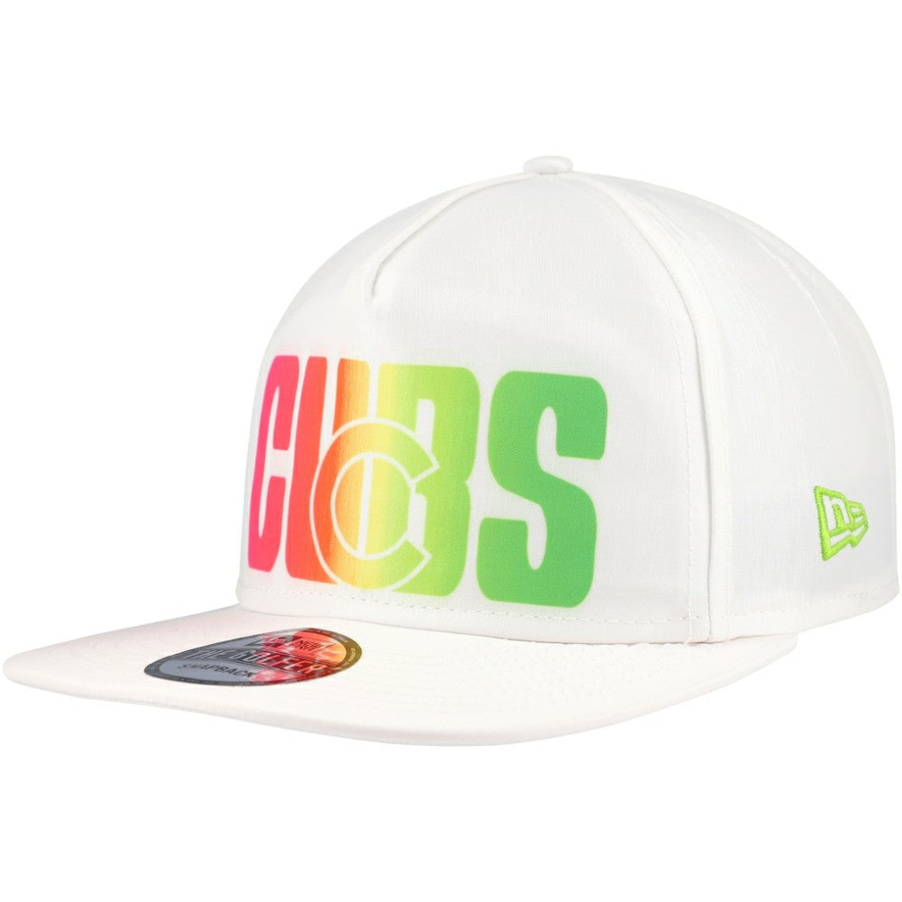 Chicago Cubs New Era Spring Spectrum Golfer Snapback Hat - MLB Hats