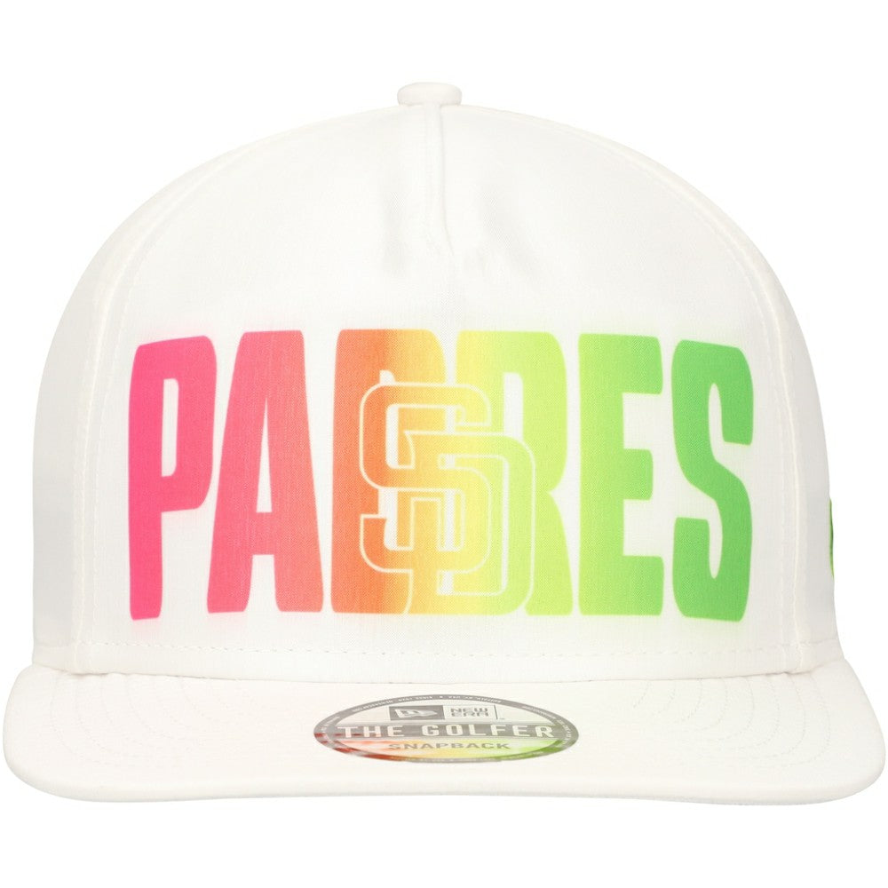 San Diego Padres New Era Spring Spectrum Golfer Snapback Hat - MLB Hats