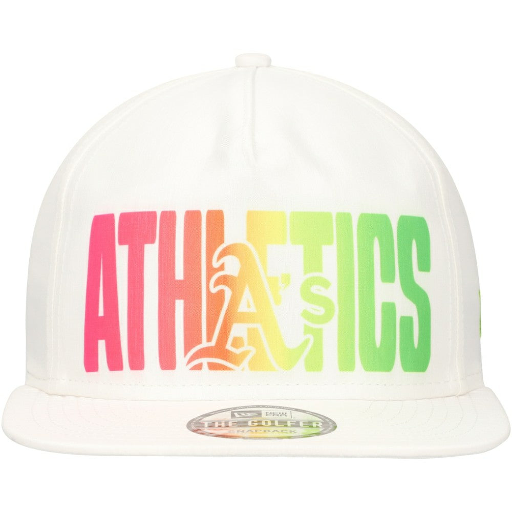 Athletics New Era Spring Spectrum Golfer Snapback Hat - MLB Hats