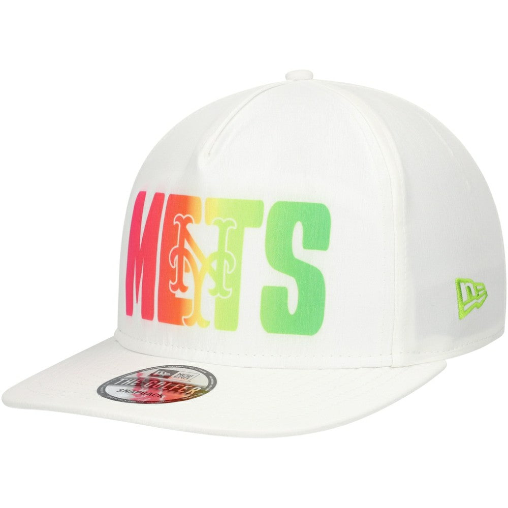 New York Mets New Era Spring Spectrum Golfer Snapback Hat - MLB Hats