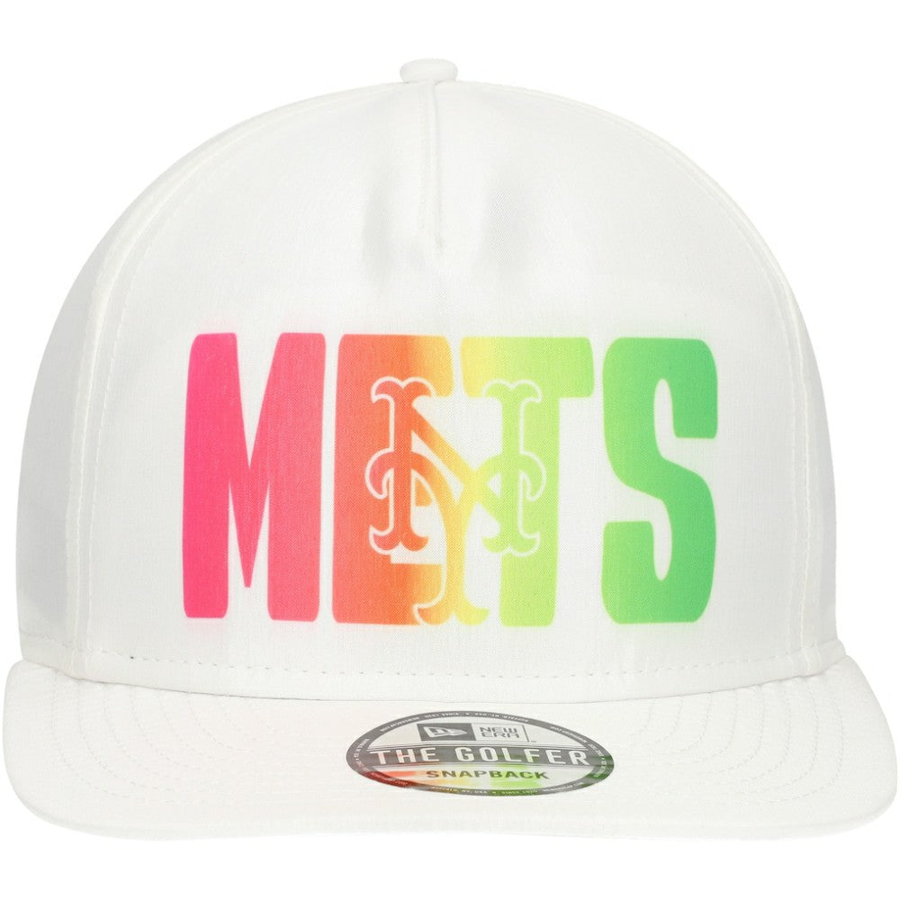 New York Mets New Era Spring Spectrum Golfer Snapback Hat - MLB Hats