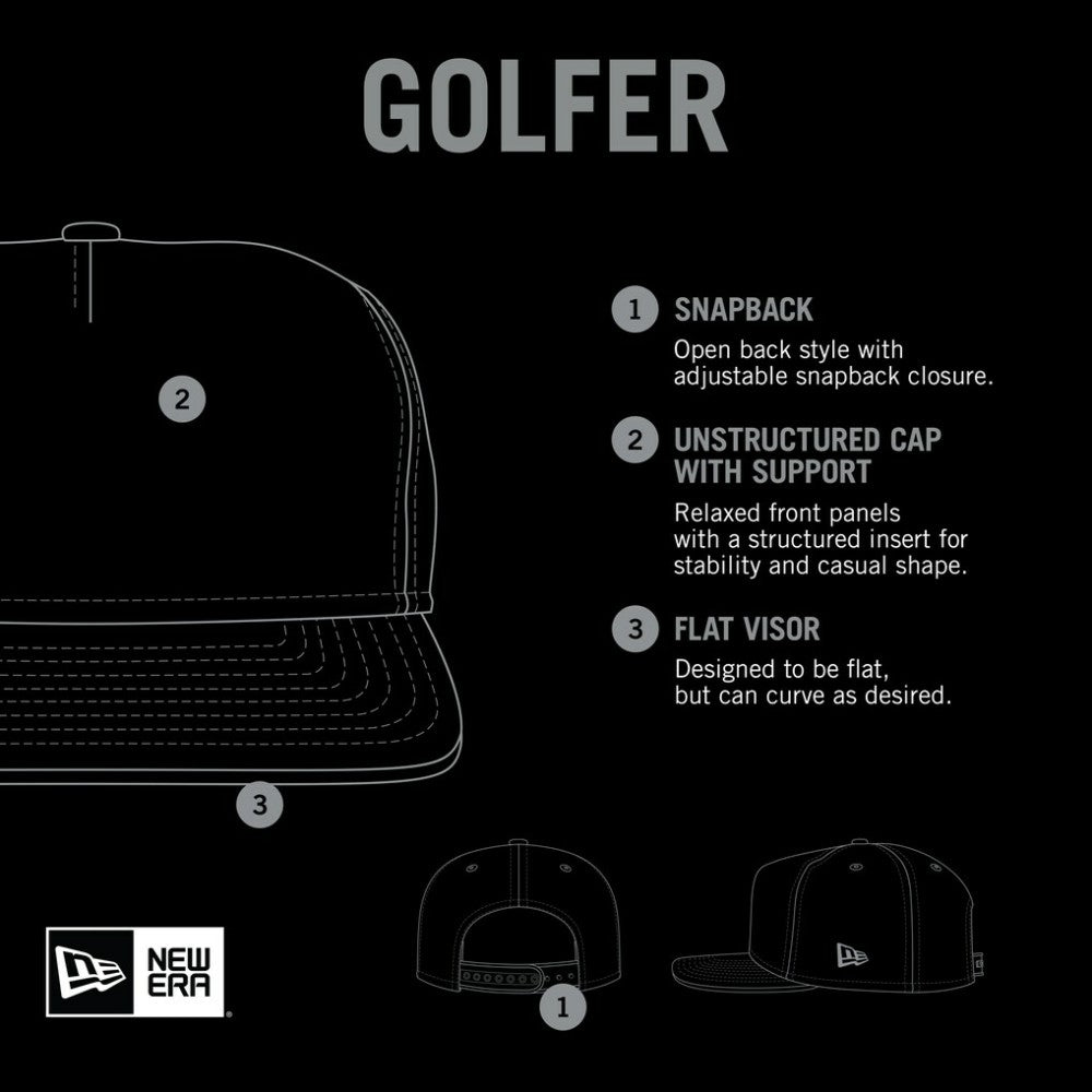 New York Mets New Era Spring Spectrum Golfer Snapback Hat - MLB Hats