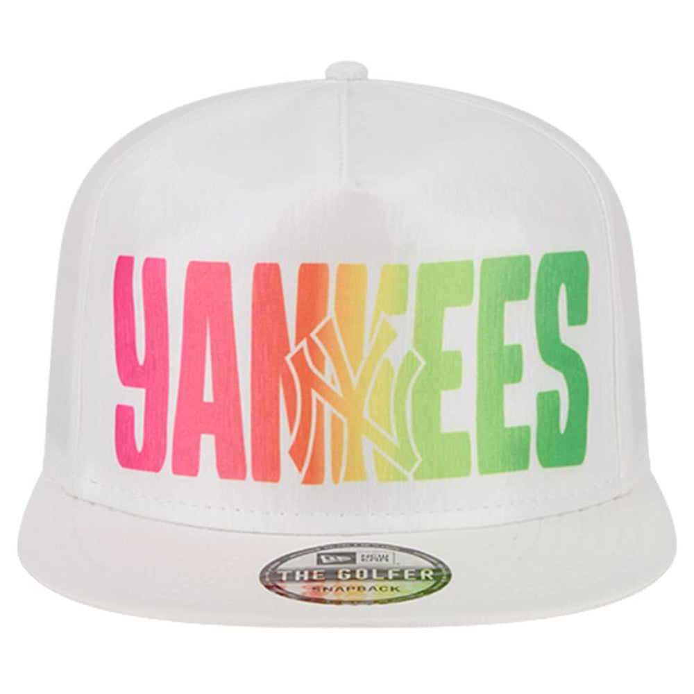New York Yankees New Era Spring Spectrum Golfer Snapback Hat - MLB Hats