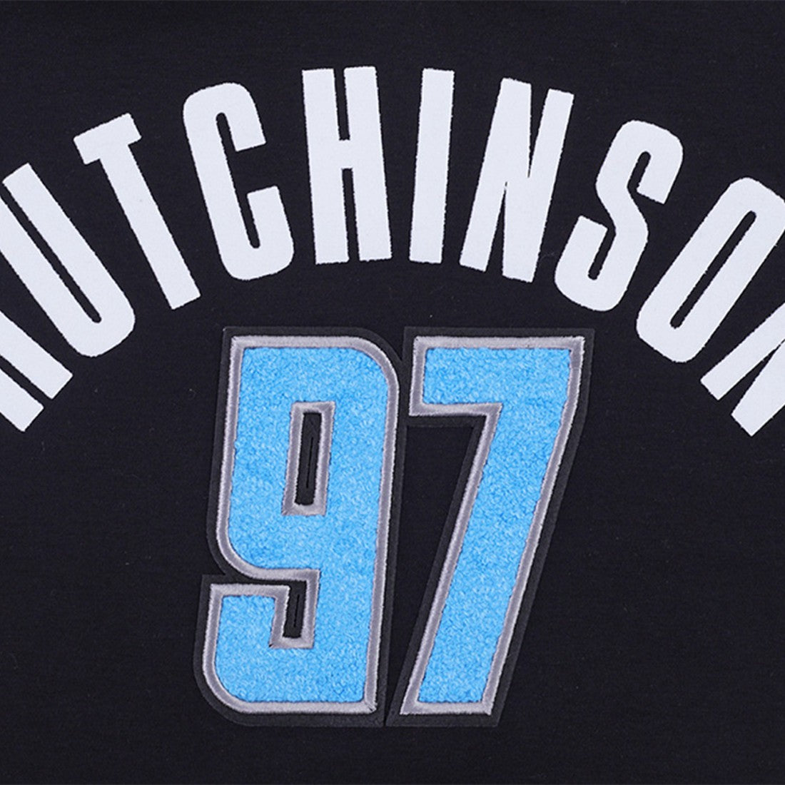 Detroit Lions Aidan Hutchinson  Pro Standard Player Name & Number Hoodie T-Shirt | NFL New