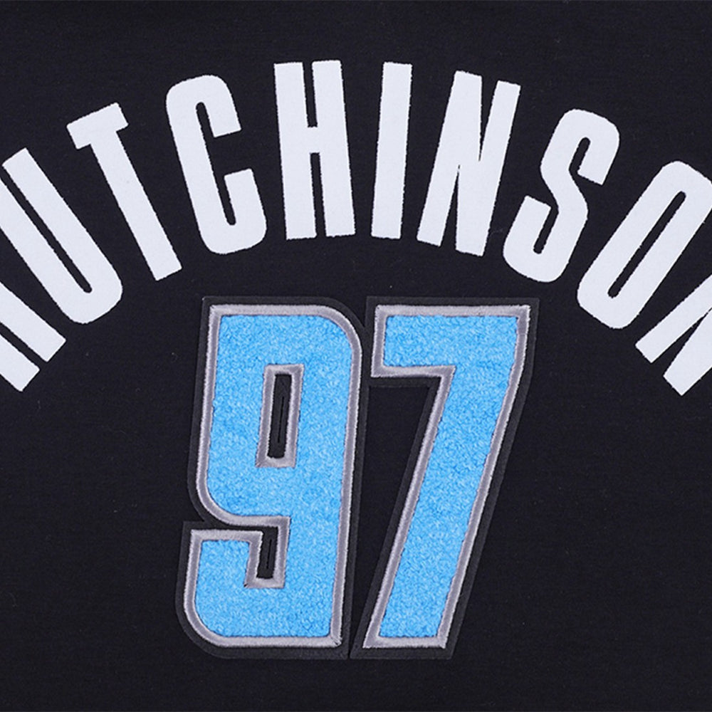 Detroit Lions Aidan Hutchinson  Pro Standard Player Name & Number Hoodie T-Shirt | NFL New