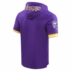 Minnesota Vikings Justin Jefferson  Pro Standard Player Name & Number Hoodie T-Shirt | NFL New