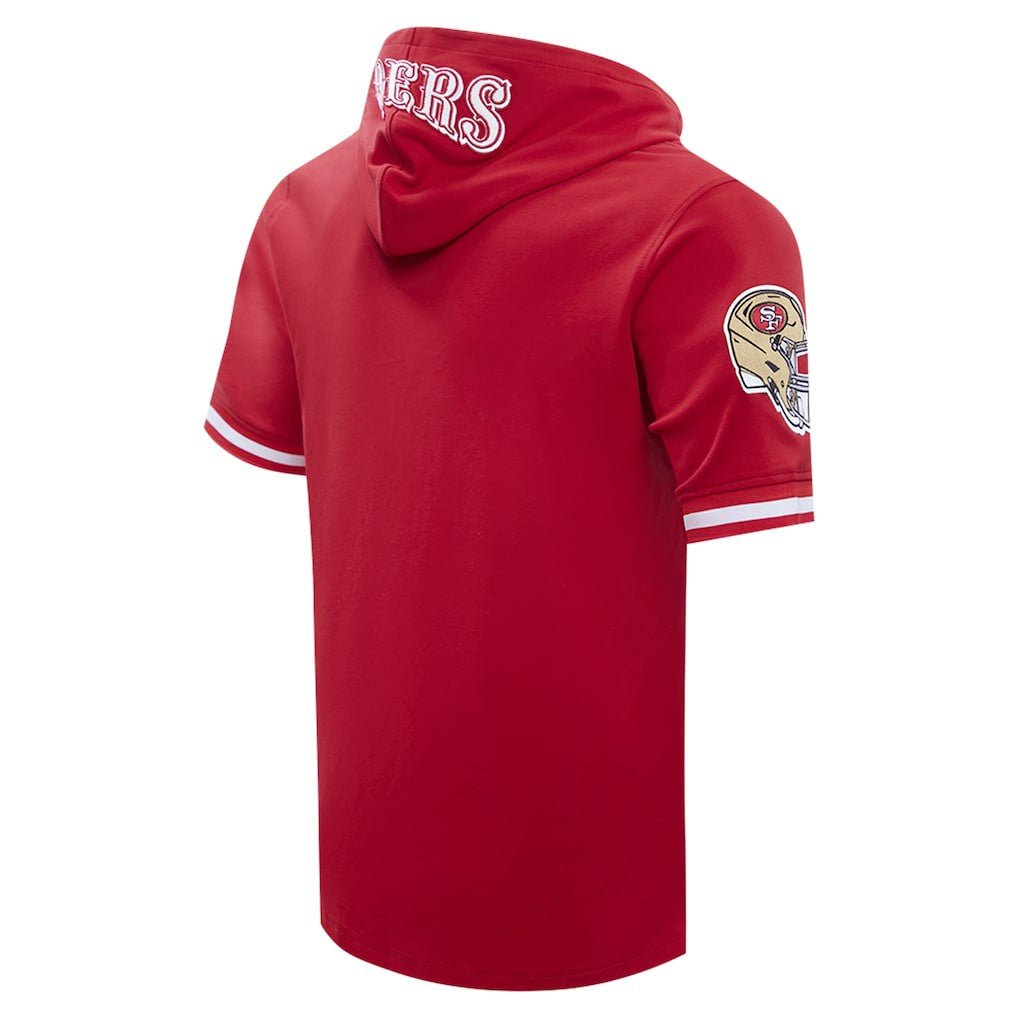 San Francisco 49ers Christian McCaffrey  Pro Standard Player Name & Number Hoodie T-Shirt | NFL On sale