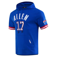 Buffalo Bills Josh Allen  Pro Standard Player Name & Number Hoodie T-Shirt | NFL New