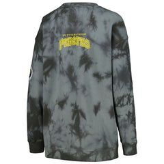 Pittsburgh Pirates The Wild Collective Women's Overdyed Pullover Sweatshirt - MLB Pullover