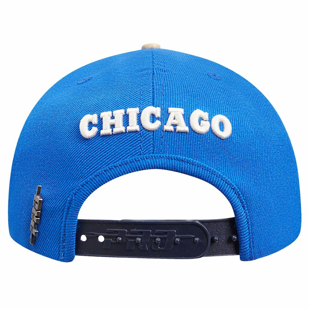 Blue/Navy Chicago Bulls Pro Standard Legacy Snapback Hat | NBA