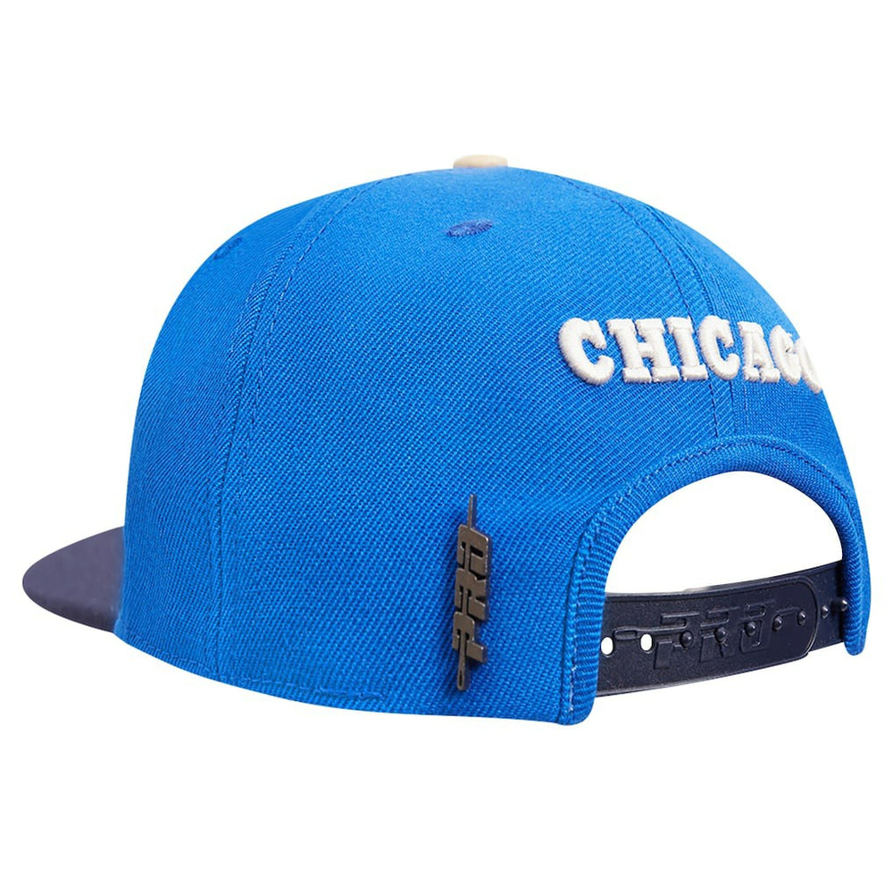 Blue/Navy Chicago Bulls Pro Standard Legacy Snapback Hat | NBA