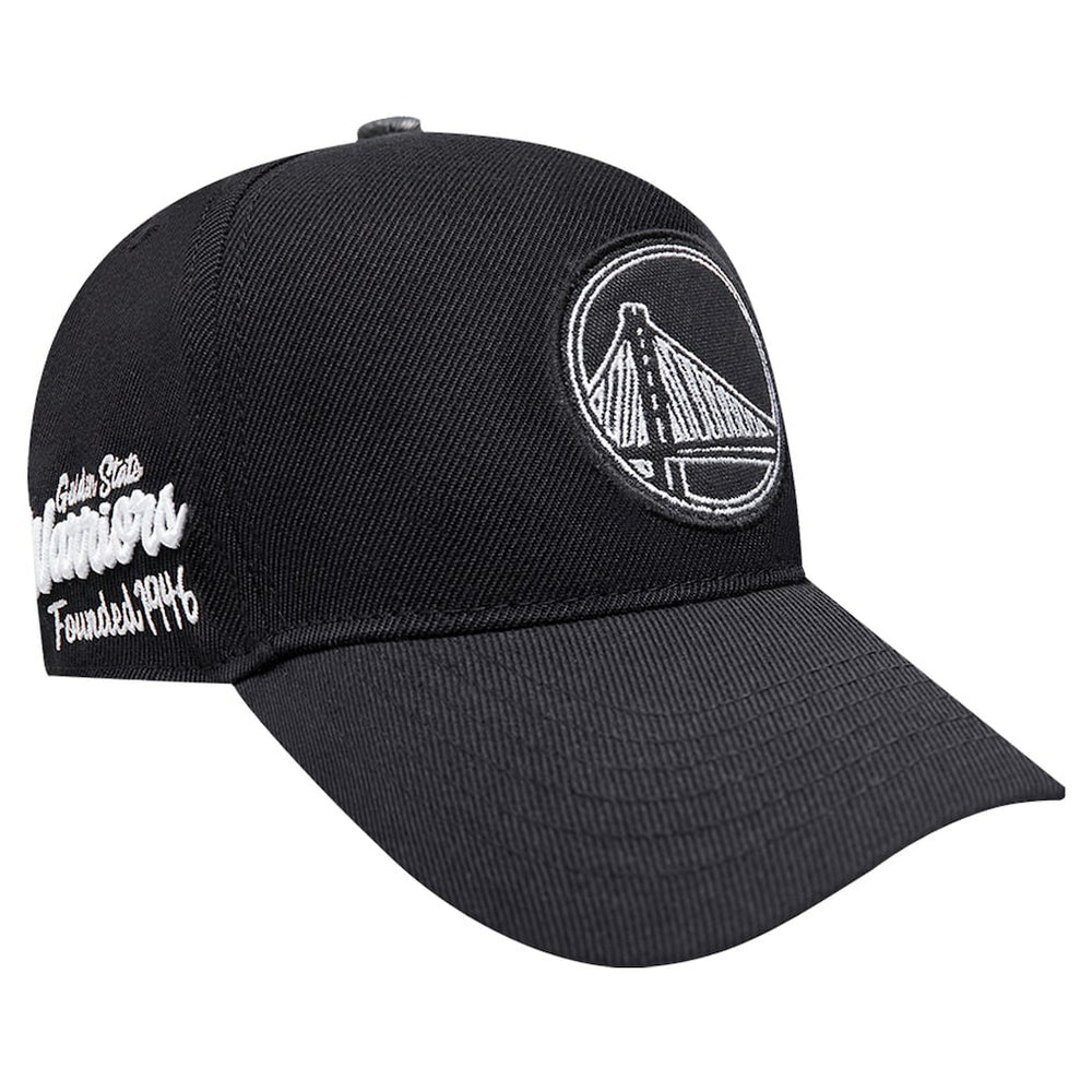 Black Golden State Warriors Pro Standard Paint the City Pinch Front Snapback Hat sale | NBA