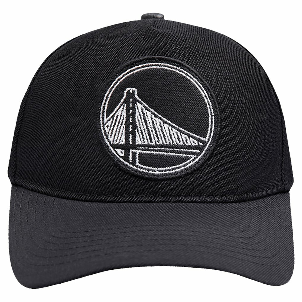 Black Golden State Warriors Pro Standard Paint the City Pinch Front Snapback Hat sale | NBA