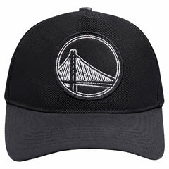 Black Golden State Warriors Pro Standard Paint the City Pinch Front Snapback Hat sale | NBA