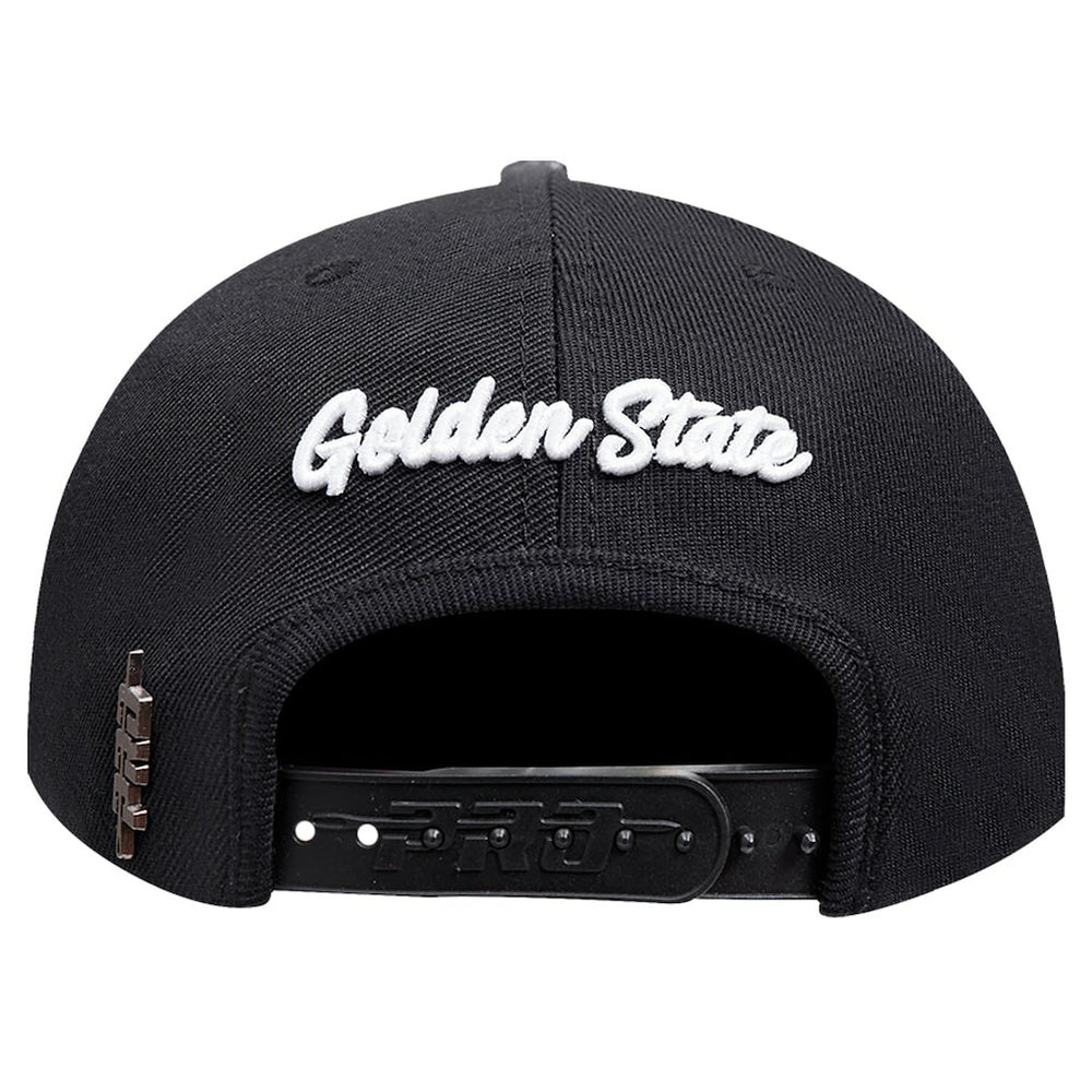 Black Golden State Warriors Pro Standard Paint the City Pinch Front Snapback Hat sale | NBA