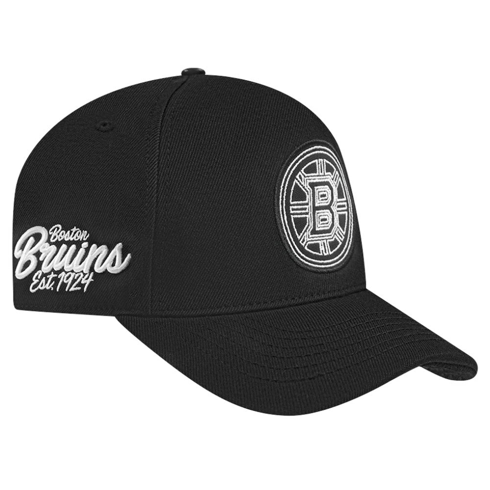 Boston Bruins Pro Standard Paint the City Pinch Front Snapback Hat -  NHL Hats
