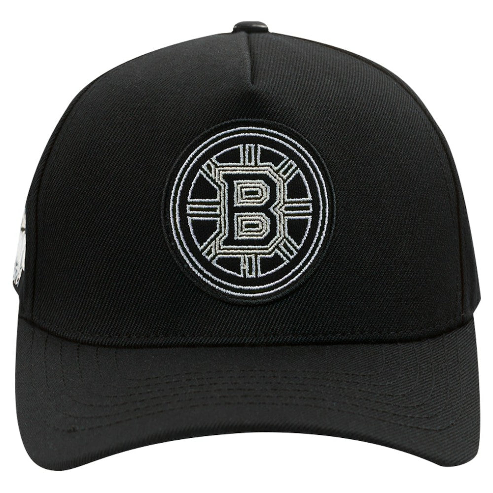 Boston Bruins Pro Standard Paint the City Pinch Front Snapback Hat -  NHL Hats