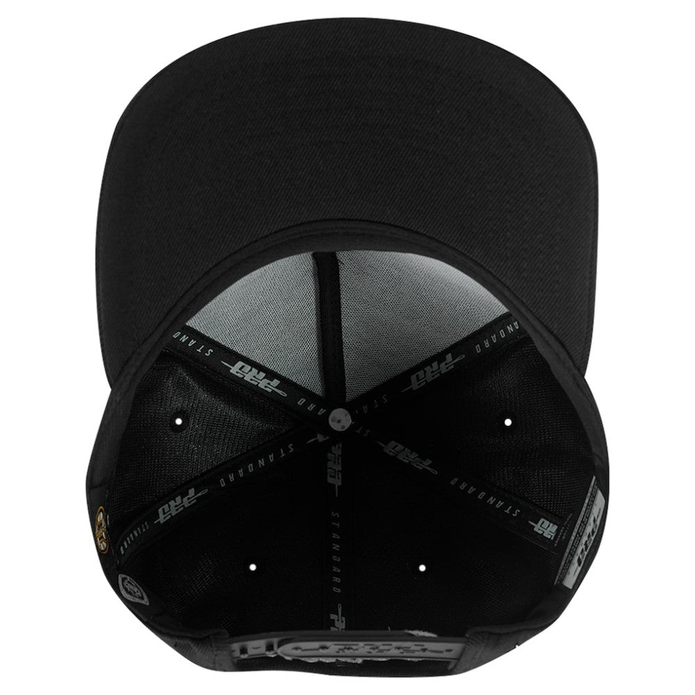 Boston Bruins Pro Standard Paint the City Pinch Front Snapback Hat -  NHL Hats