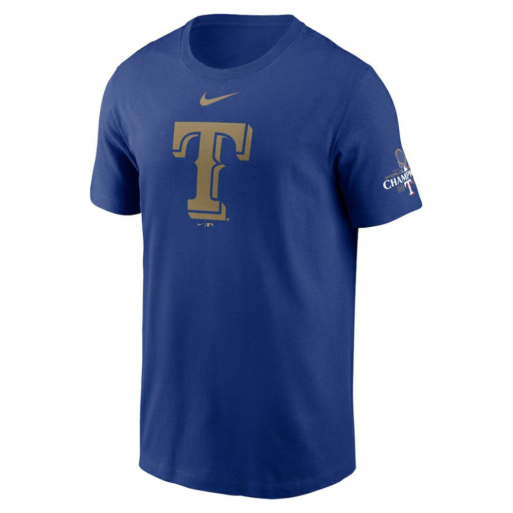 Texas Rangers Nike 2024 Gold Collection Logo T-Shirt - MLB T-shirts