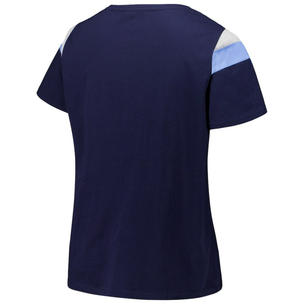 Tampa Bay Rays Profile Women's Plus Size Scoop Neck T-Shirt - MLB T-shirts