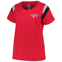 St. Louis Cardinals Profile Women's Plus Size Scoop Neck T-Shirt - MLB T-shirts