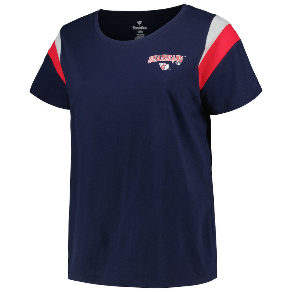 Cleveland Guardians Profile Women's Plus Size Scoop Neck T-Shirt - MLB T-shirts