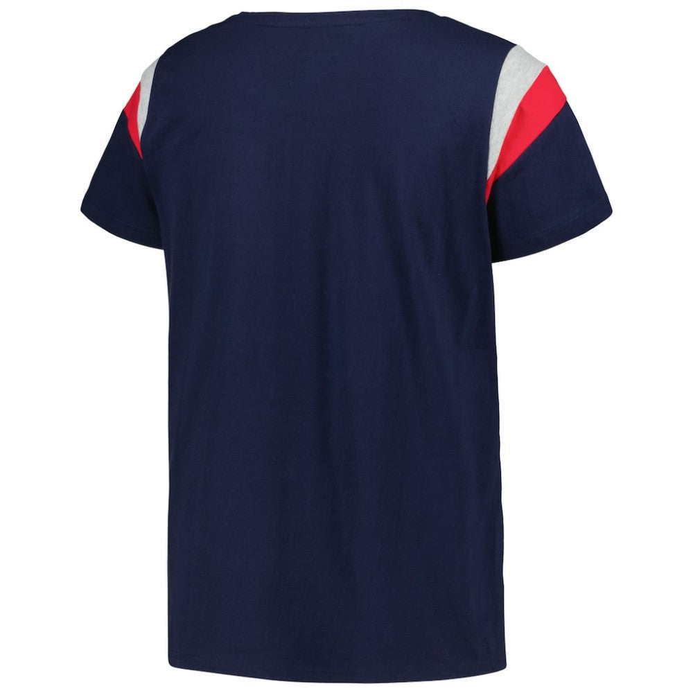 Cleveland Guardians Profile Women's Plus Size Scoop Neck T-Shirt - MLB T-shirts