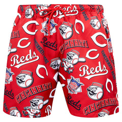 Cincinnati Reds Pro Standard Toss Logo Woven Shorts - MLB Shorts