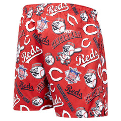 Cincinnati Reds Pro Standard Toss Logo Woven Shorts - MLB Shorts