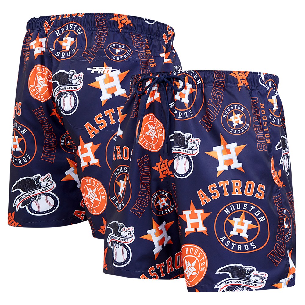 Houston Astros Pro Standard Toss Logo Woven Shorts - MLB Shorts