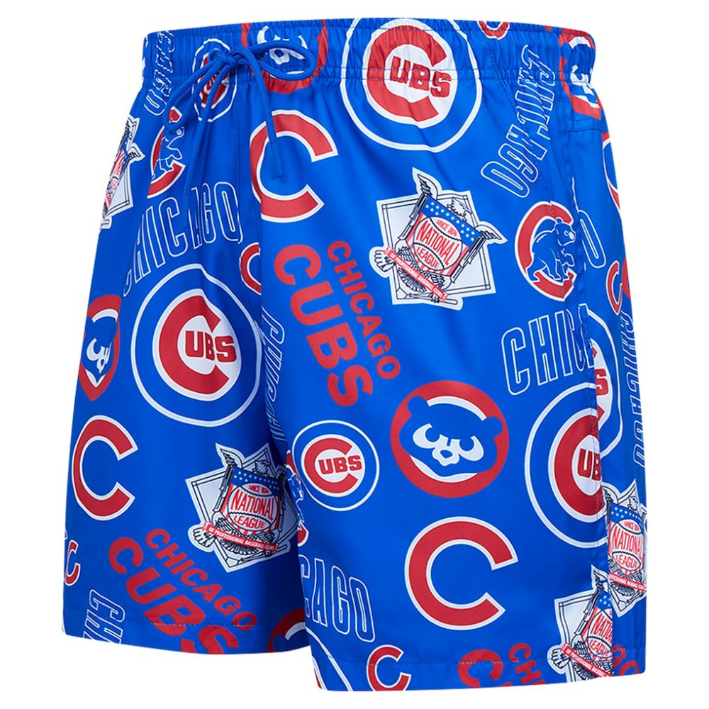 Chicago Cubs Pro Standard Toss Logo Woven Shorts - MLB Shorts