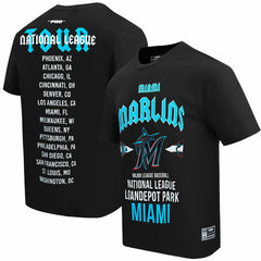 Miami Marlins Pro Standard Oversized City Tour T-Shirt - MLB T-shirts