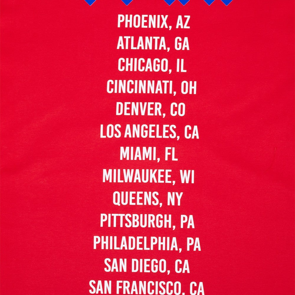 Philadelphia Phillies Pro Standard Oversized City Tour T-Shirt - MLB T-shirts