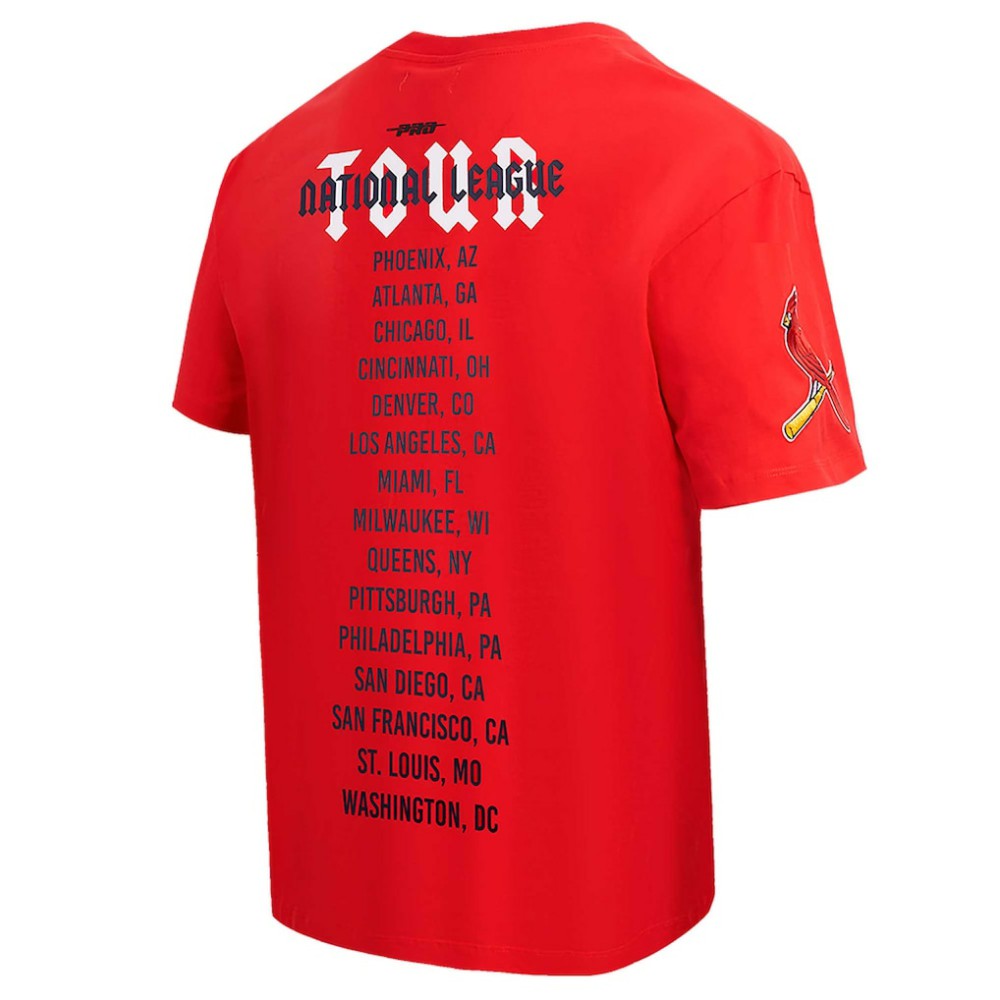 St. Louis Cardinals Pro Standard Oversized City Tour T-Shirt - MLB T-shirts
