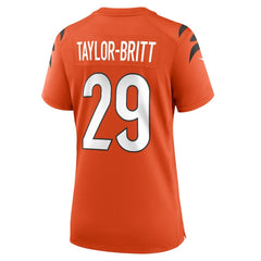 Cincinnati Bengals Cam Taylor-Britt  Women's Alternate Game Jersey | NFL US