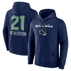 Seattle Seahawks Devon Witherspoon  Team Wordmark Player Name & Number Pullover Hoodie | NFL New
