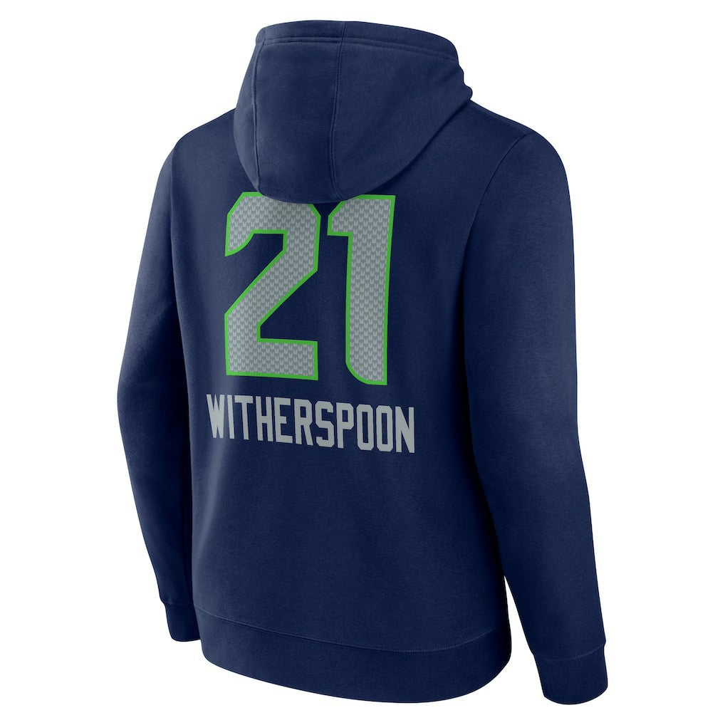 Seattle Seahawks Devon Witherspoon  Team Wordmark Player Name & Number Pullover Hoodie | NFL New