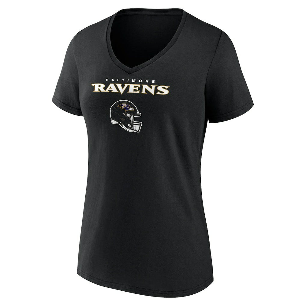 Baltimore Ravens Mark Andrews  Women's Team Wordmark Player Name & Number V-Neck T-Shirt | NFL Online